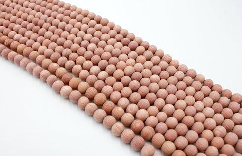 Rosewood Beads, 8mm, Round